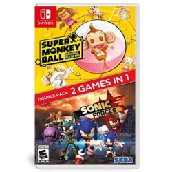 Sonic Forces + Super Monkey Ball: Banana Blitz HD Double Pack - Nintendo Switch Sonic Forces + Super Monkey Ball: Banana Blitz HD Double Pack - Nintendo Switch